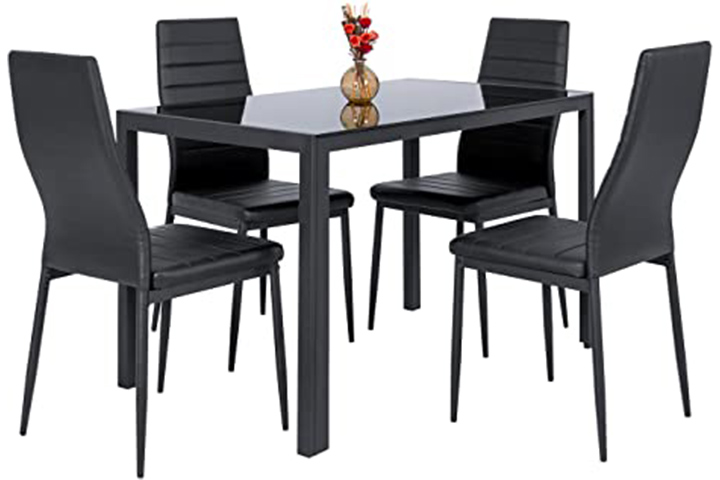 Best Choice Products 5-Piece Kitchen Dining Table Set