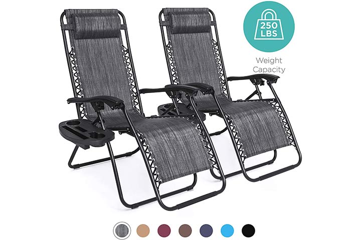 Best Choice Products Zero Gravity Lounge Chair Recliners  