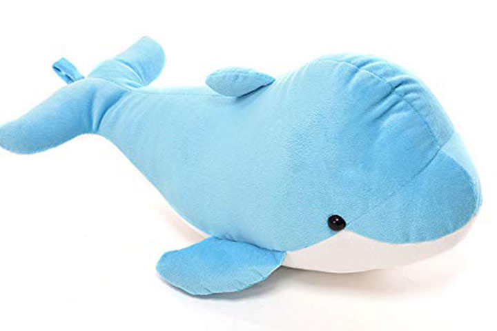 Chocolate Zone Colorful Stuffed Dolphin Fish Doll Soft Toy Kids Baby Plush Gift