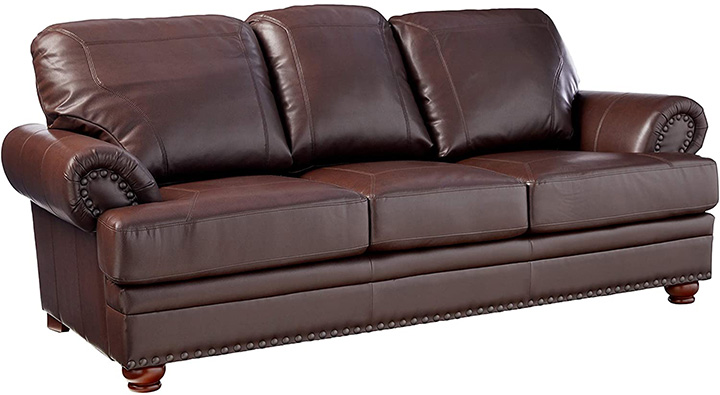 Coaster Home Furnishings PU Leather Sofa