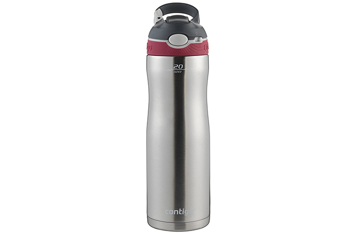 Fit Insulated Stainless Steel Water Bottle with AUTOSPOUT Straw