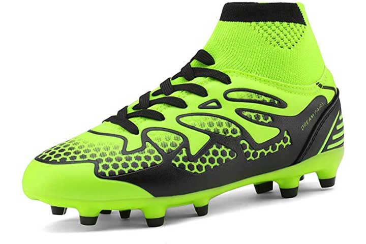DREAM PAIRS High-Top Sock Soccer Cleat