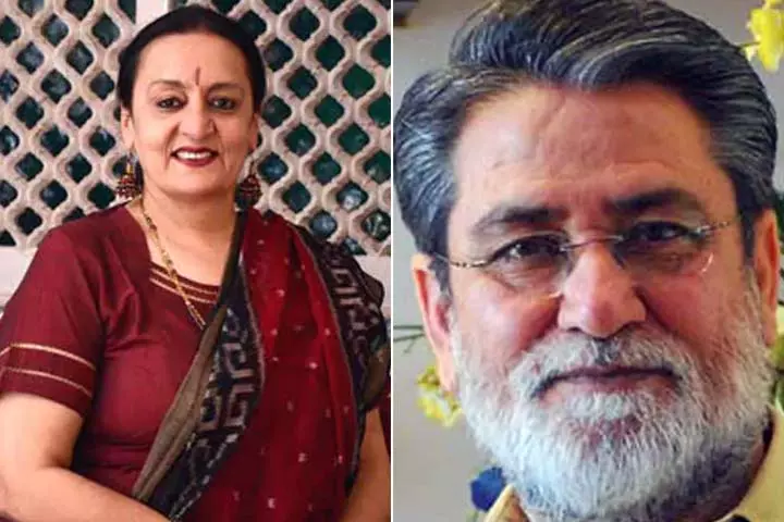 Dolly Ahluwalia And Kamal Tiwari