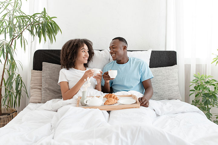 Enjoy breakfast in bed