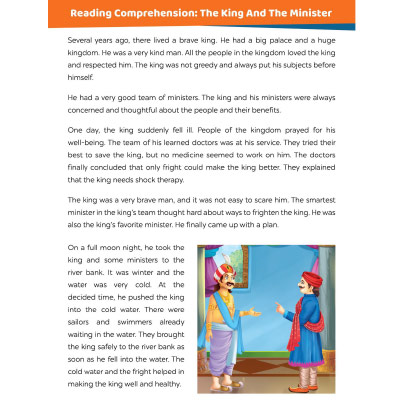 Reading Comprehension: The King And The Minister