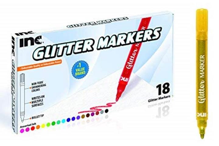 INC Glitter Markers