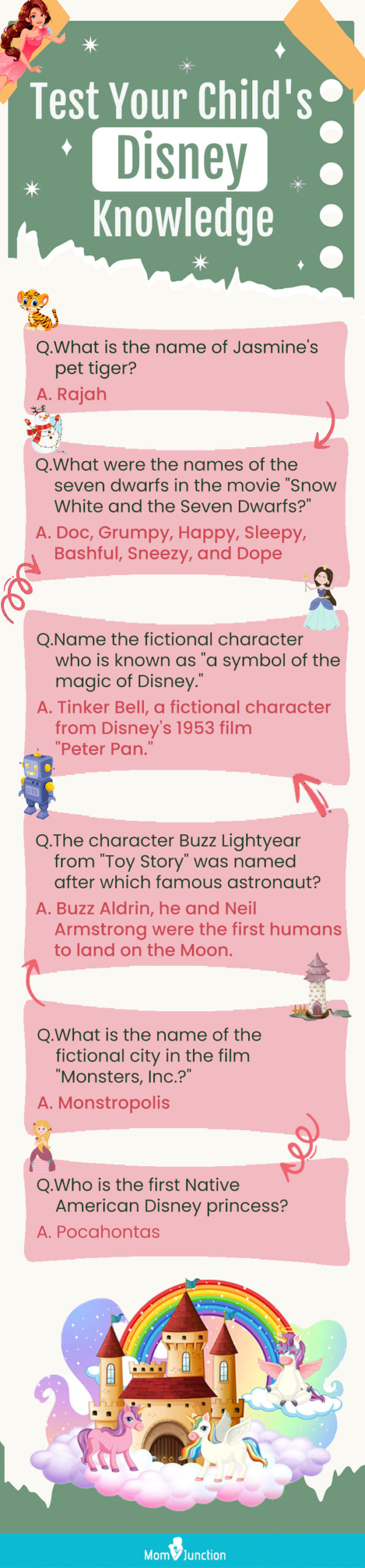 test your childs disney knowledge (infographic)