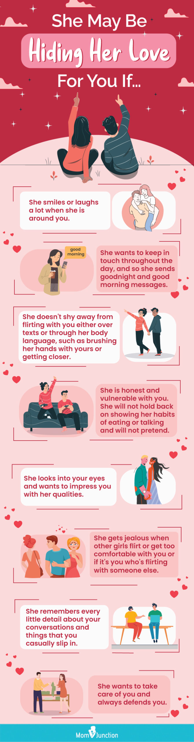 she may be hiding her love for you if [infographic]