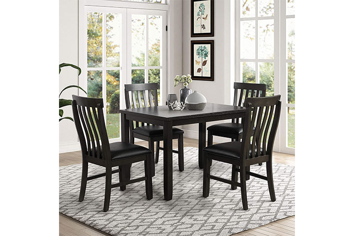 LZ Leisure Zone 5-Piece Dining Table Set