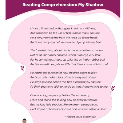 Poetry Comprehension: My Shadow