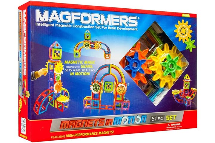 Magformers Magnets in Motion Set
