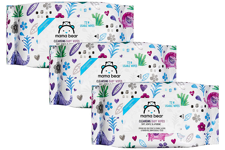 Mama Bear Cleansing Baby Wipes