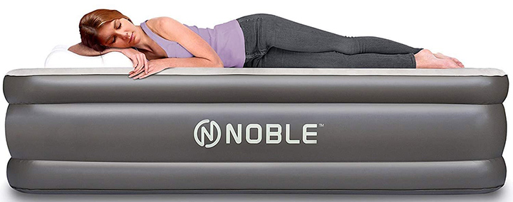 Noble Queen Size Luxury Upgraded Double High Raised Air Mattress