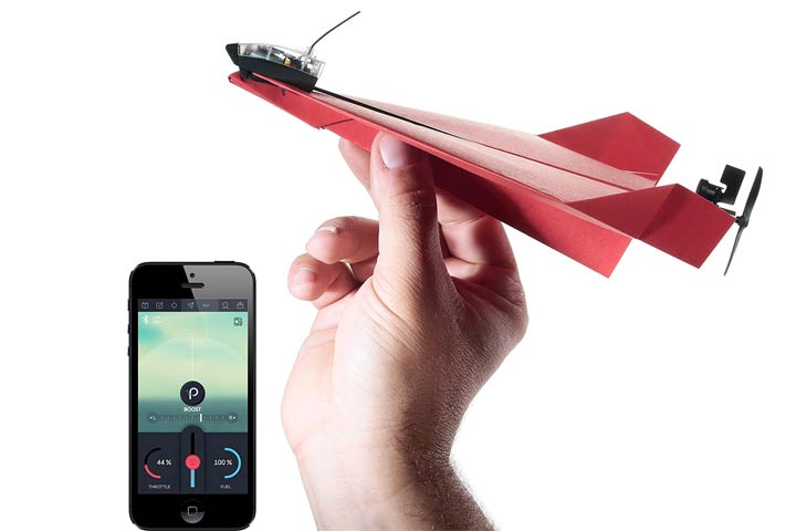 PowerUp Smartphone Controlled Paper Airplane