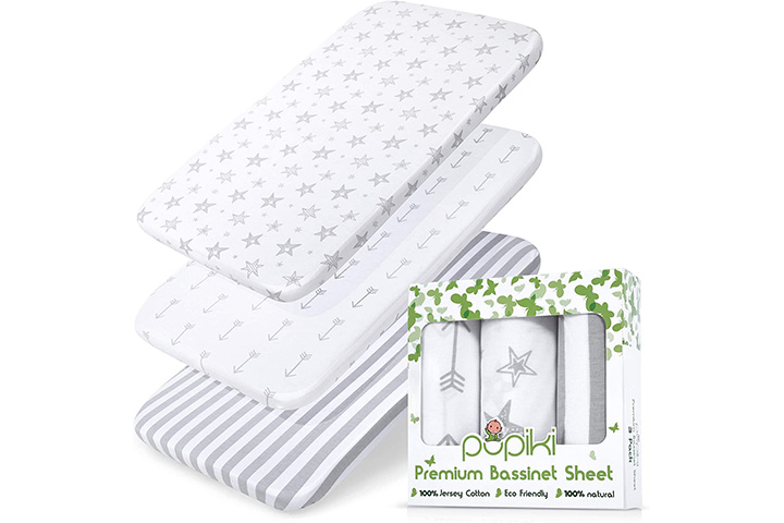 large bassinet sheets