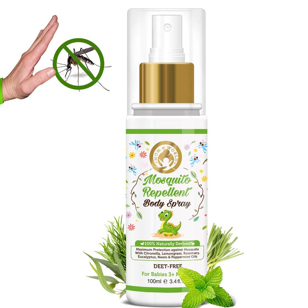 Mom & World Baby Mosquito Repellent Body Spray