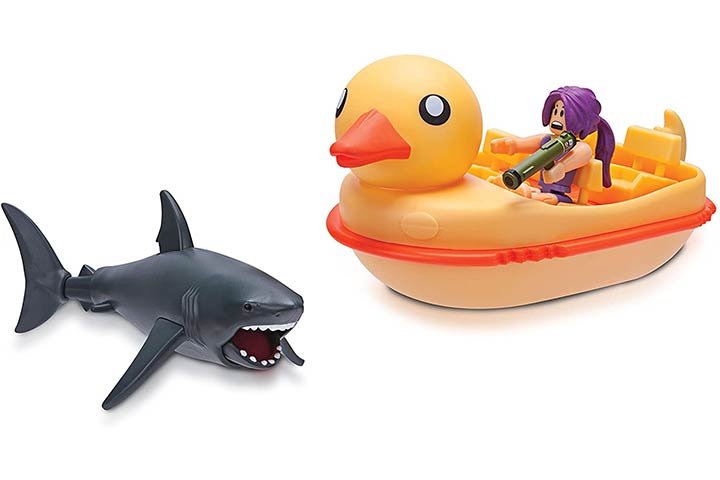 Roblox Celebrity Sharkbite Duck Boat Vehicle
