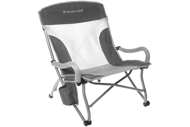 Rock Cloud Portable Folding Beach Chair 