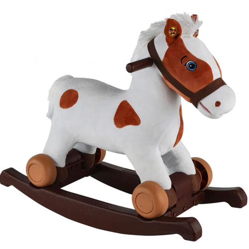 Rockin’ Rider Carrot Two-In-One Pony Plush Ride On