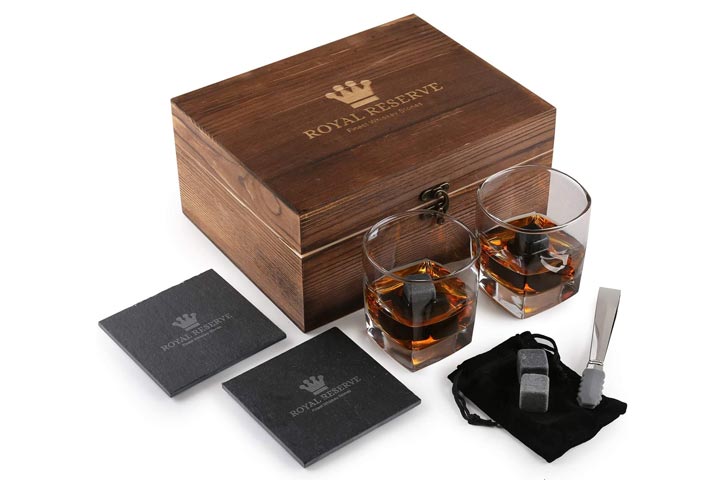 Royal Reserve Whiskey Stones Gift Set