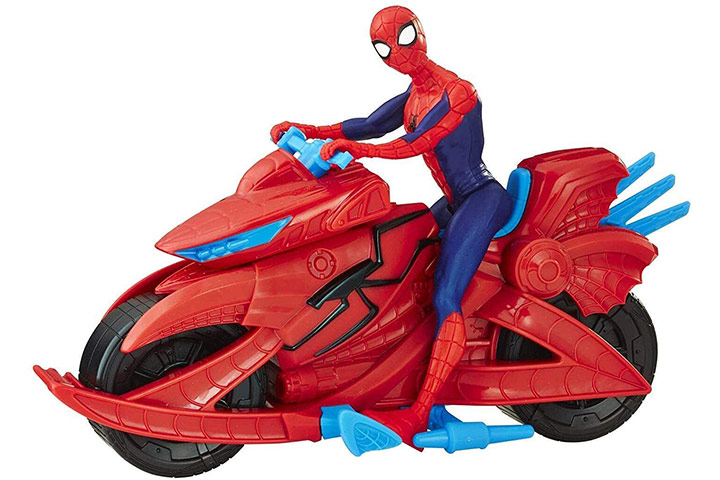 Spider-Man Marvel Figure with Cycle