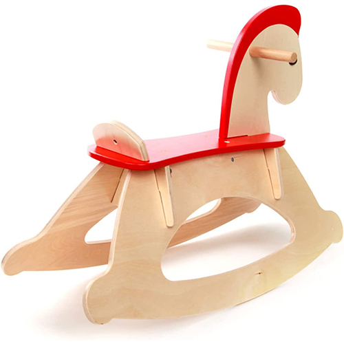Hape Rock And Ride Kid’s Wooden Rocking Horse