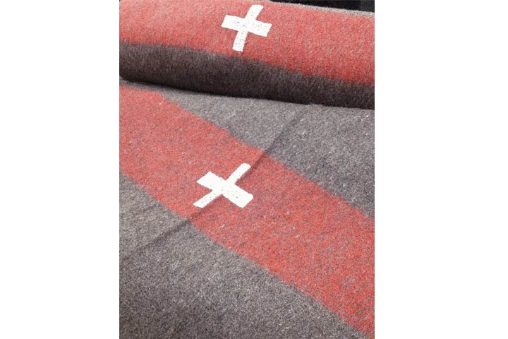 Swiss Army Reproduction Wool Blanket