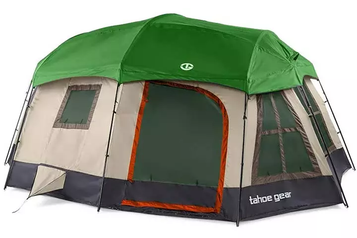 Tahoe Gear Ozark Large Family Cabin Tent