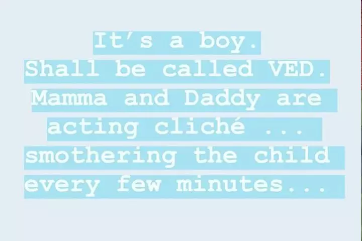 The actor has been preparing for the arrival of the little one