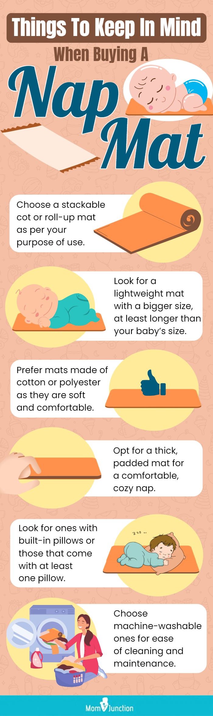 Things To Keep In Mind When Buying A Nap Mat (infographic)