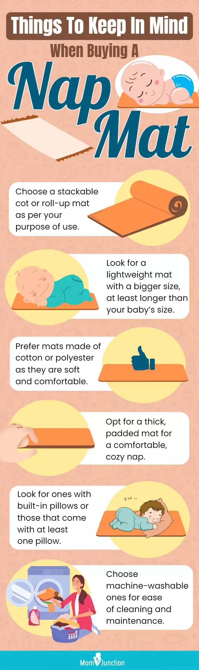 Things To Keep In Mind When Buying A Nap Mat (infographic)