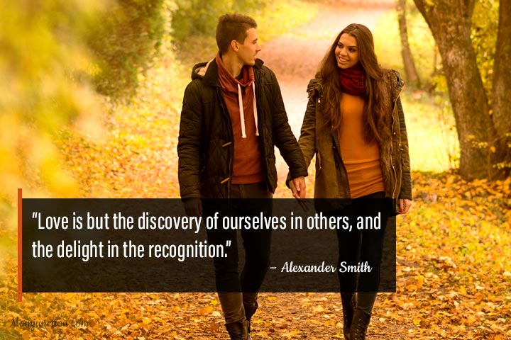 Love is discovery of ourselves, true love quotes for couples