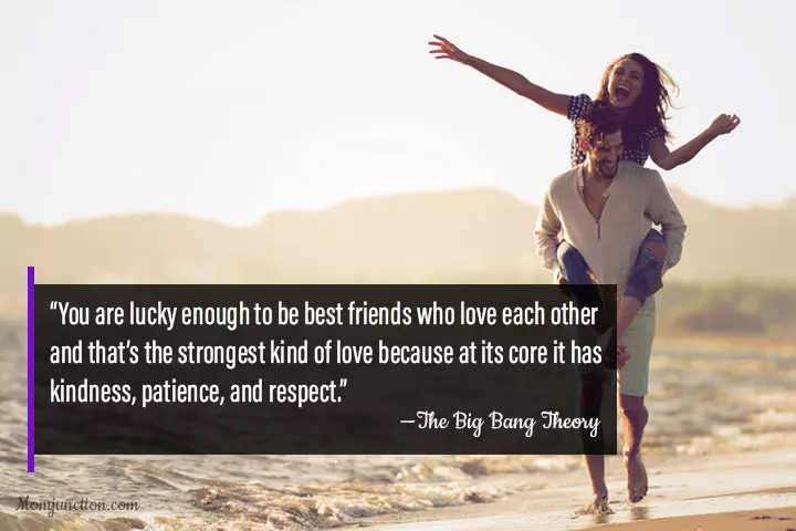 You are lucky enough, true love quotes for couples