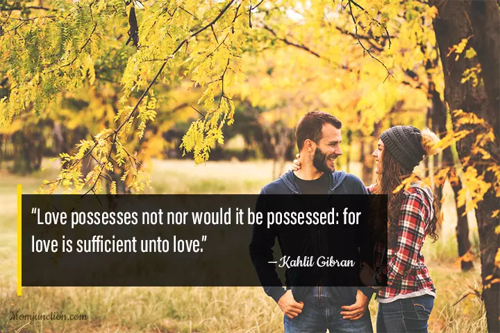 Love is sufficient unto love, true love quotes for couples