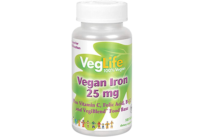Veg Life Vegan Iron 25 mg