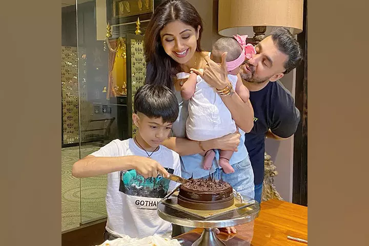 Viaan Raj Kundra & Samisha Shetty Kundra