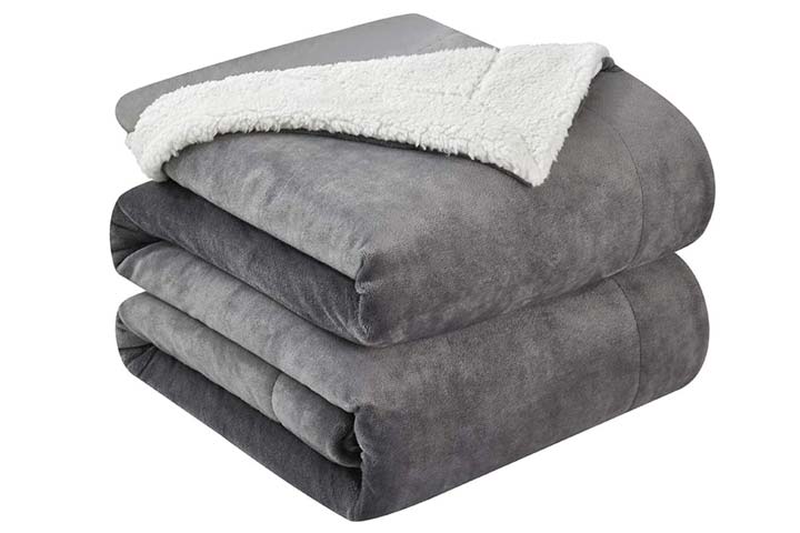 Walensee Sherpa Fleece Blanket