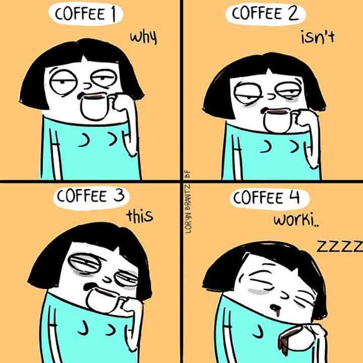When Caffeine Becomes Your Lifesaver