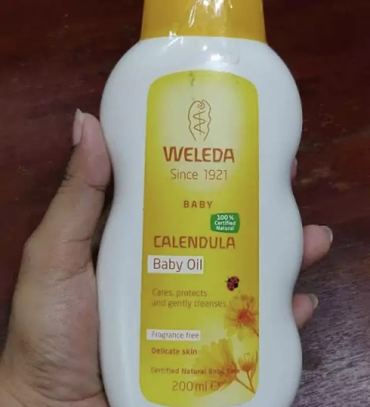 weleda baby oil