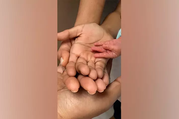 her daughter amid lockdown