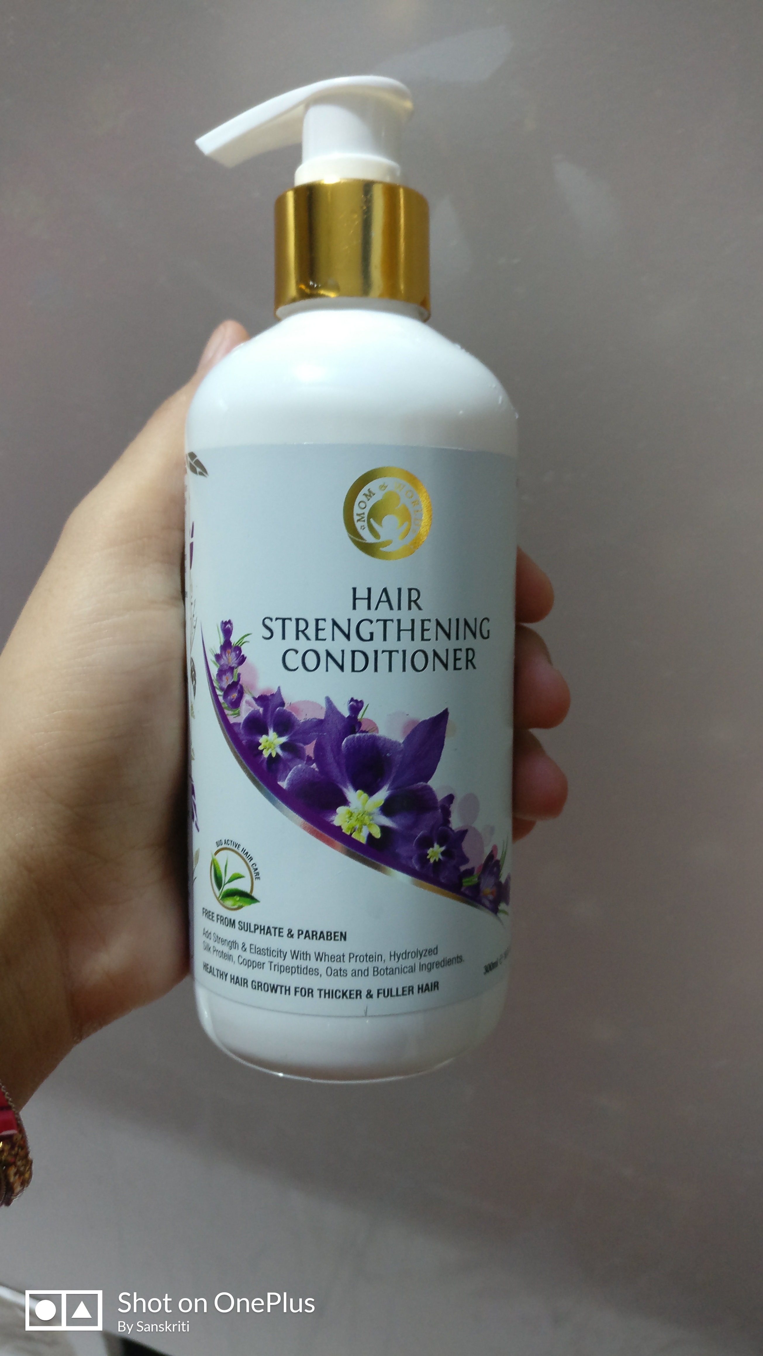 Mom & World Hair Strengthening Conditioner-Good for NewMoms-By sanskriti_sinha
