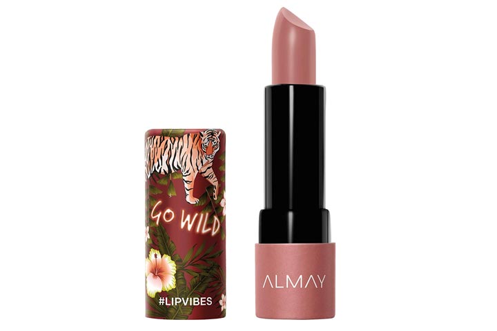 Almay Lip Vibes, Go Wild, matte lipstick