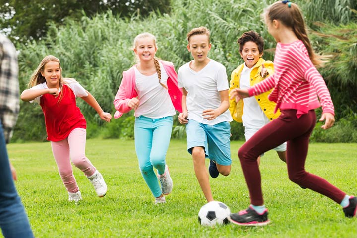 Ball play activities for 10-year-olds