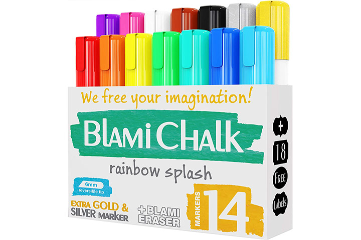Blami Arts Chalk Markers And Chalkboard
