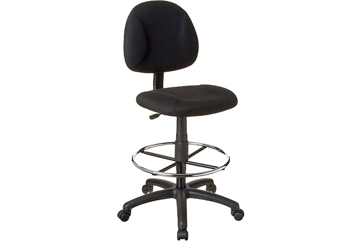 Boss Office Products Ergonomic Works Drafting Chair without Arms
