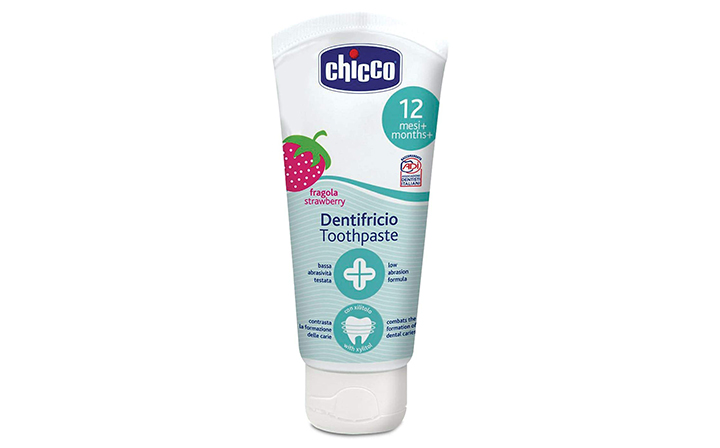 Chicco Toothpaste, Strawberry Flavor