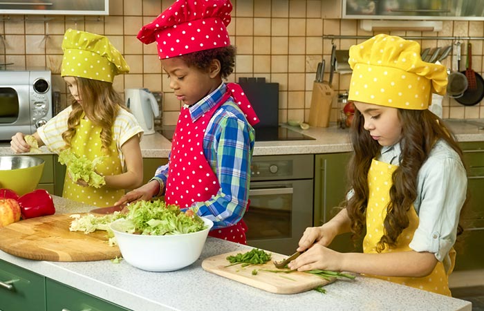 Cooking as extra-curricular activity for kids