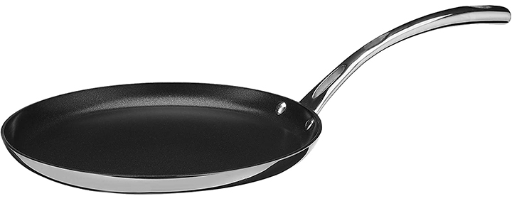 Cuisinart FCT23-24NS French Classic Tri-Ply Stainless 10-Inch Nonstick Crepe Pan