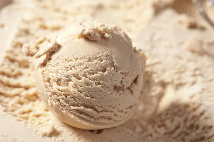 Icecream made with custard apple during pregnancy
