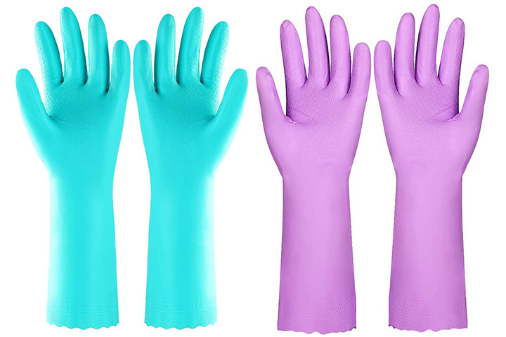 Elgood Reusable Dishwashing Cleaning Gloves